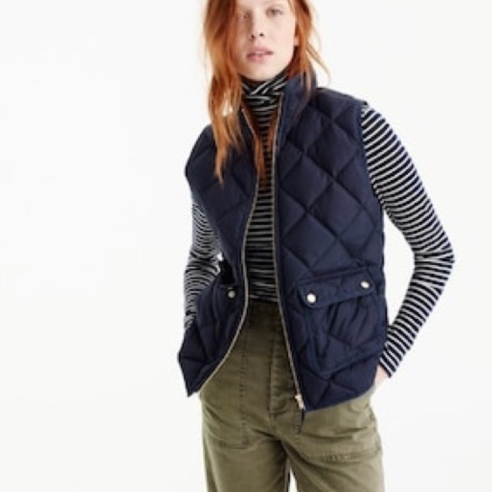 J Crew Quilted Vest